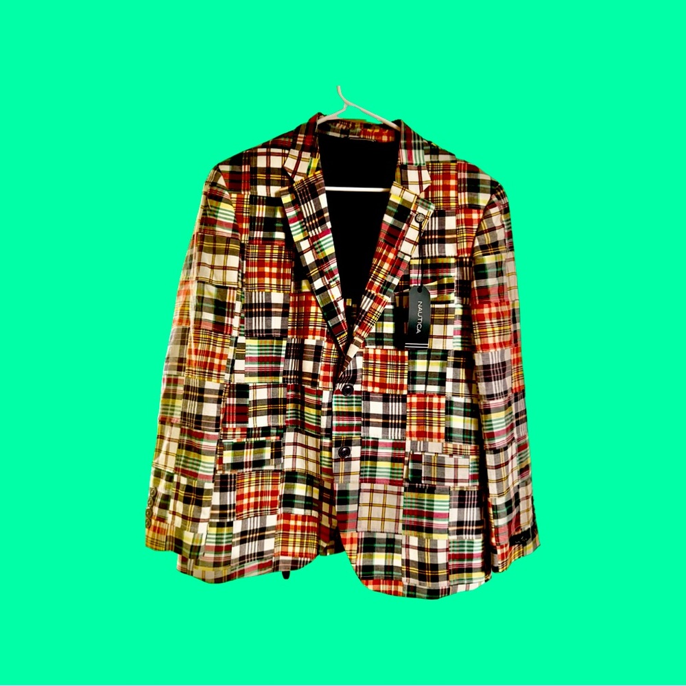 NWT limited edition patchwork “Brielle” sports coat.     Amazing fit/feel.